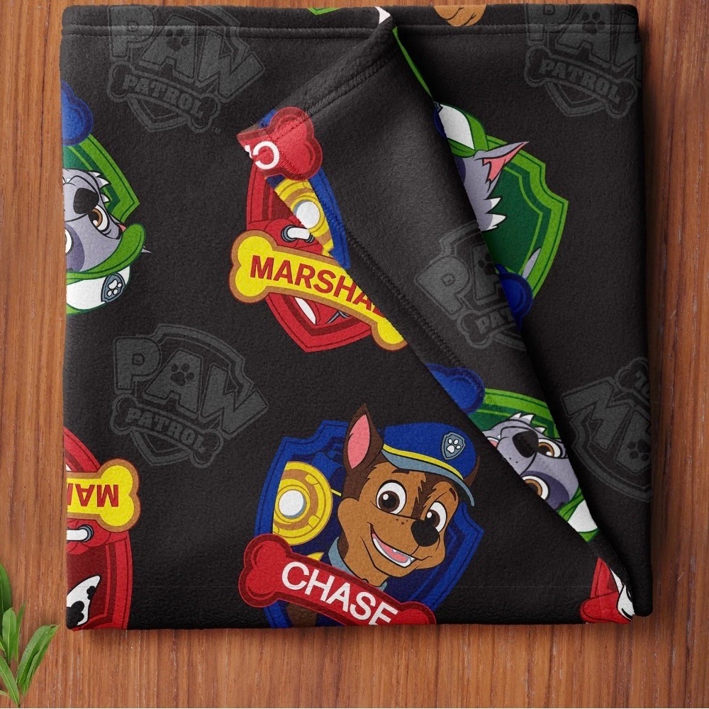 Nickelodeon 54" x 60" Heavenly Plush Fleece Marshall, Chase, & Rocky